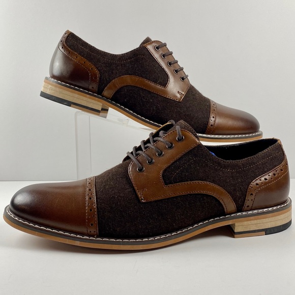 Bar III Other - Bar III Mens Frankie Perforated Leather Dress Shoe